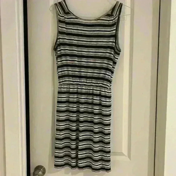 Loft Shoulder Stripe Dress - Picture 1 of 5